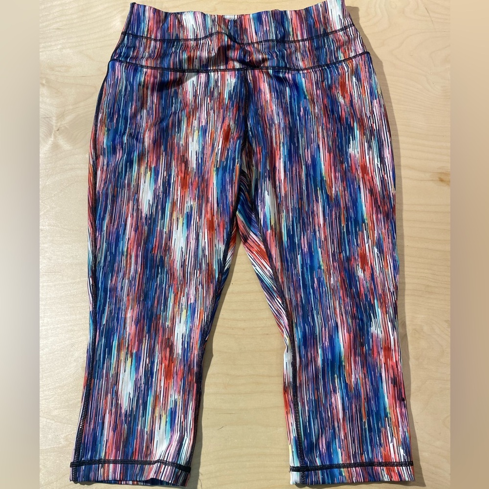 Zelos Curvy Colorful Leggings 2X (MQ) - Picture 2 of 8